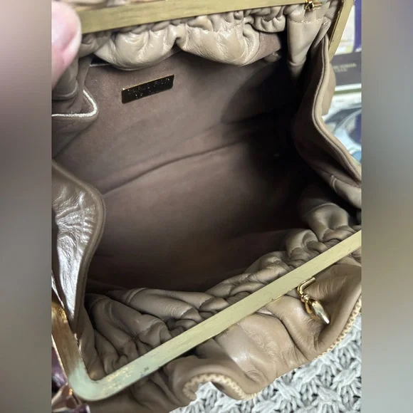 Vintage 1980’s Carlo Fiori Leather Bag - Picture 6 of 17